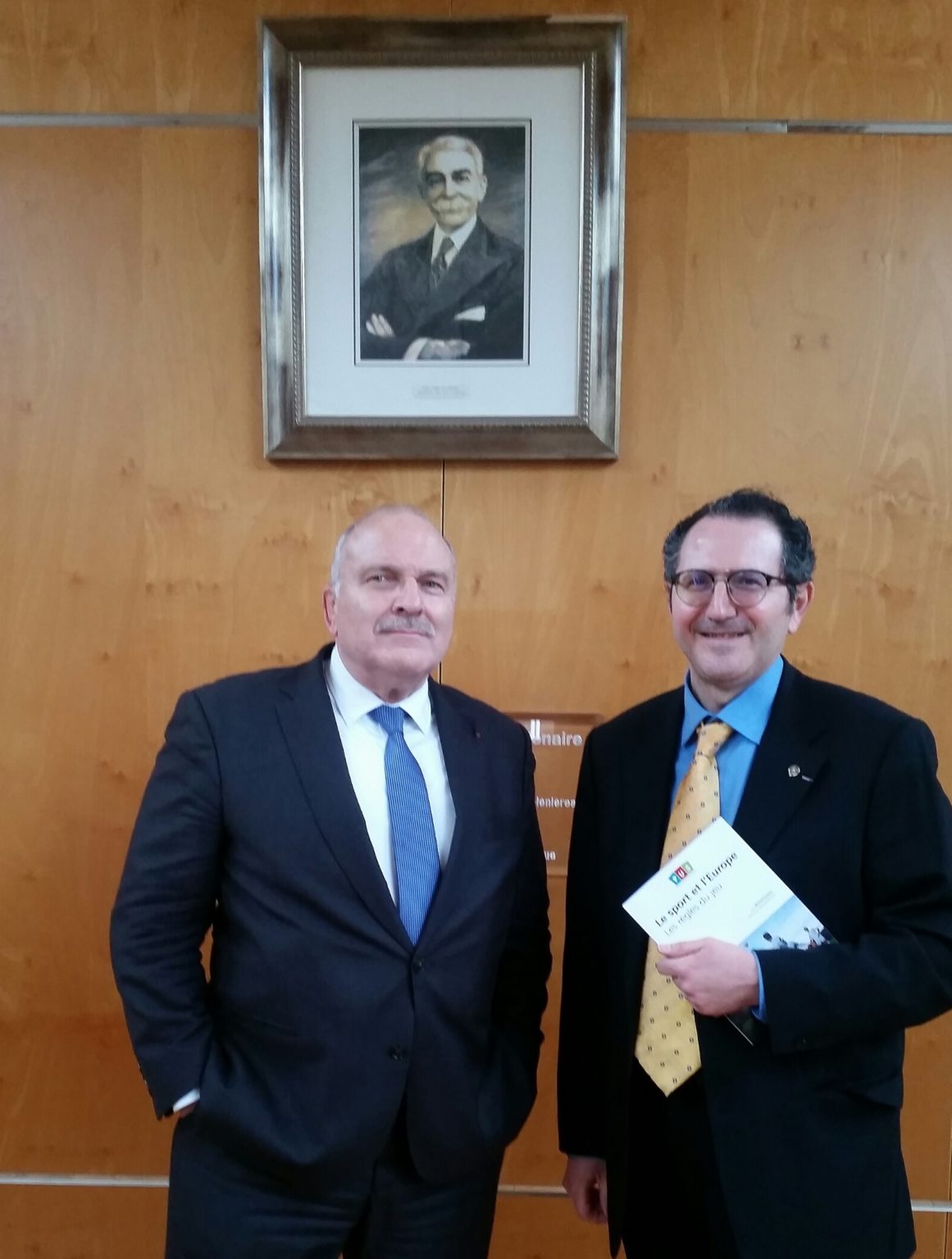 JeanMichel Brun réélu avec 96 des voix au sein des COE legisport